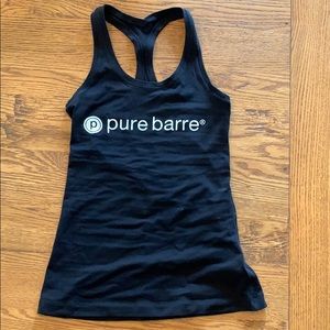 Exclusive lululemon/pure barre tank, size 4